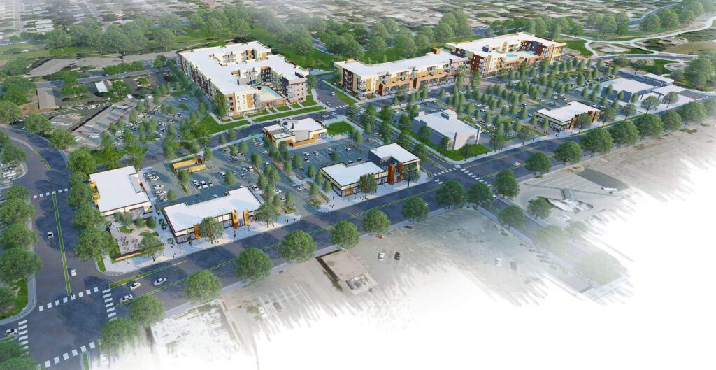 Rendering of the Complete Ralston Creek Master Plan